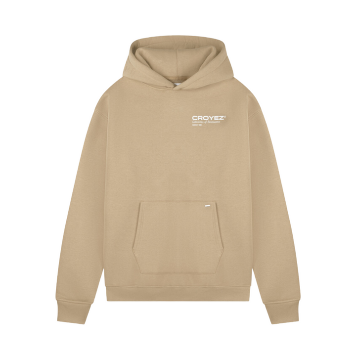 Atelier Hoodie - Beige/White