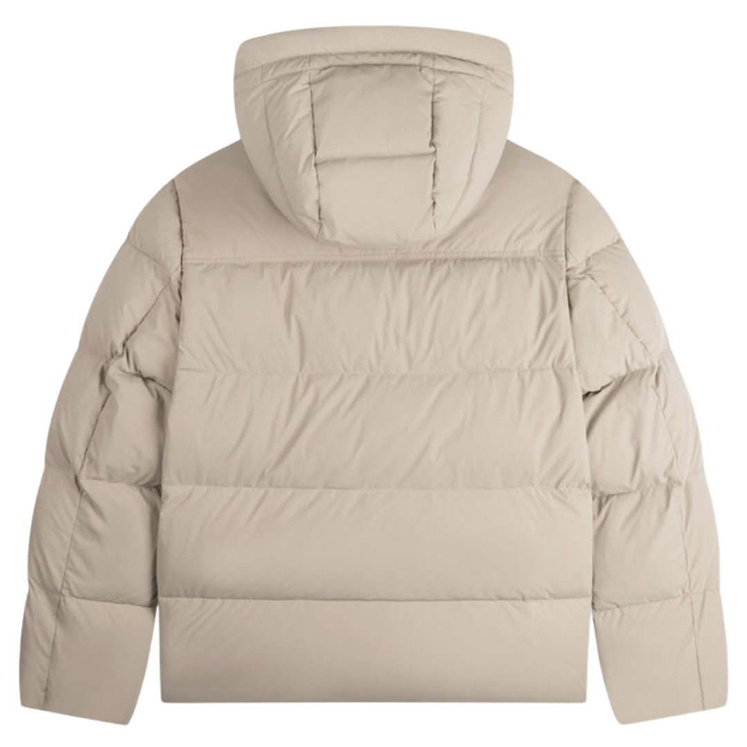 Down Puffer Jacket - Cream