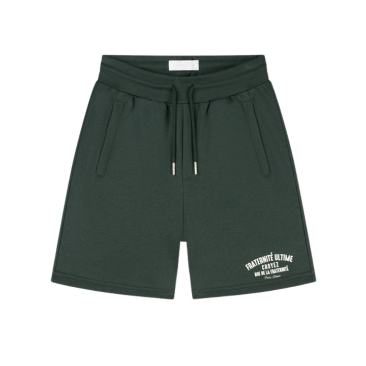 Fraternité Puff Shorts - Dark Green/Off White