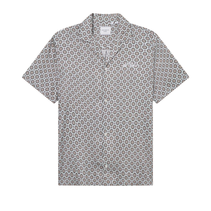 Foulard AOP SS Shirt - Smoke Green