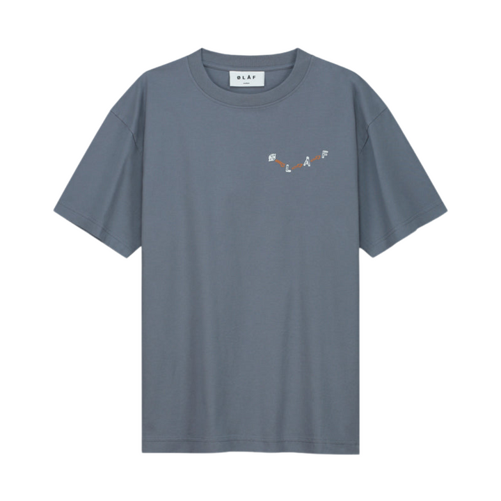 Arrows Tee - Dusty Blue