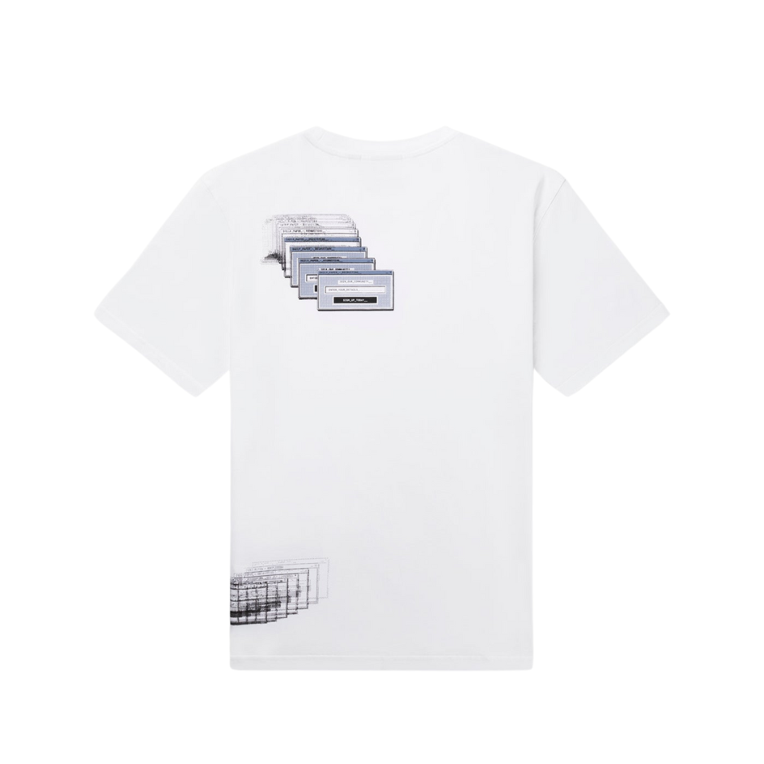 Pop Up SS T-Shirt - White