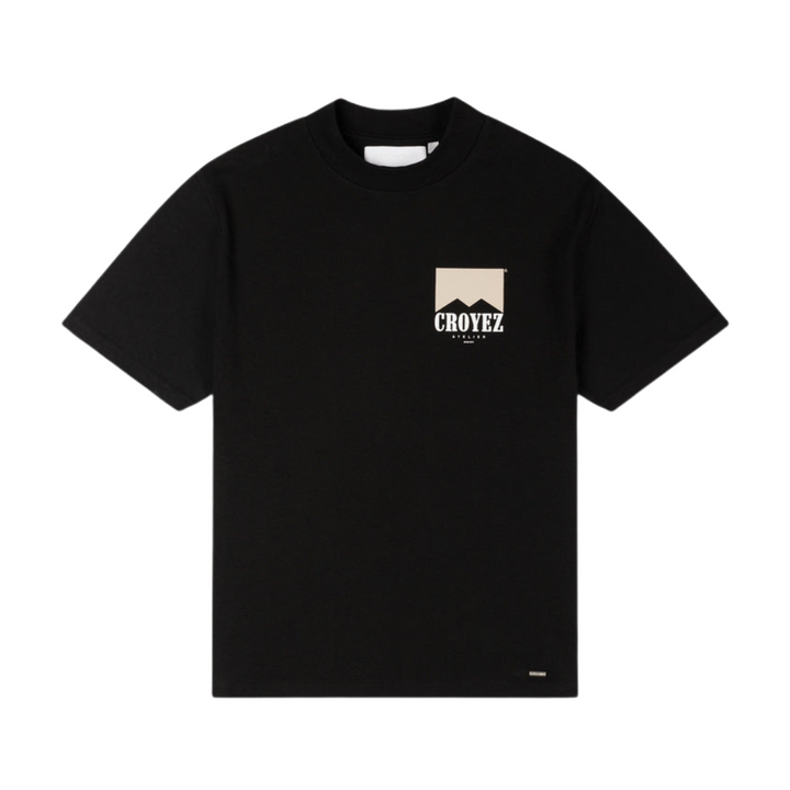 Fumes T-Shirt - Black/Beige