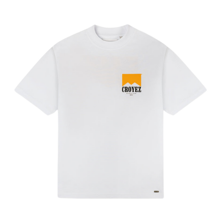 Fumes T-Shirt - White/Yellow