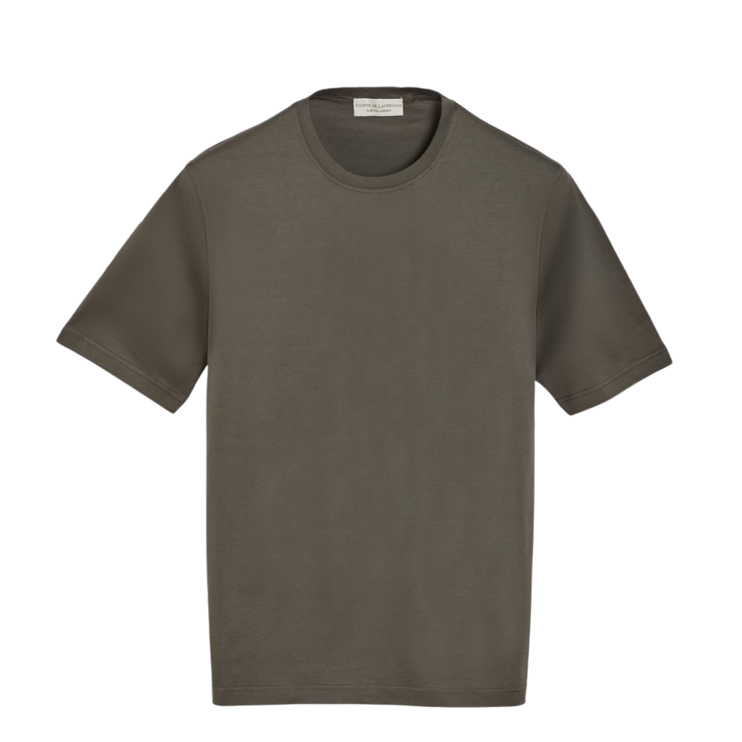 Supima Cotton T-Shirt - Military Green