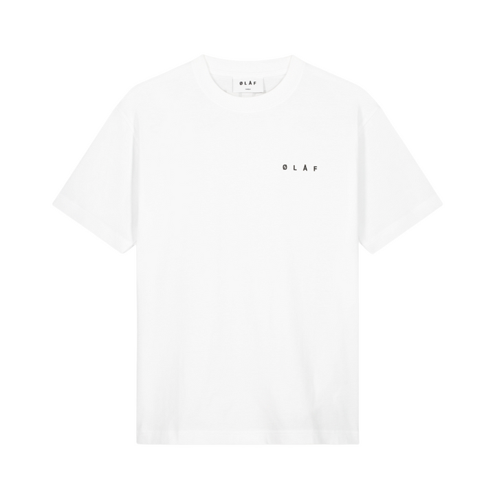 Friends Clip tee - Optical White