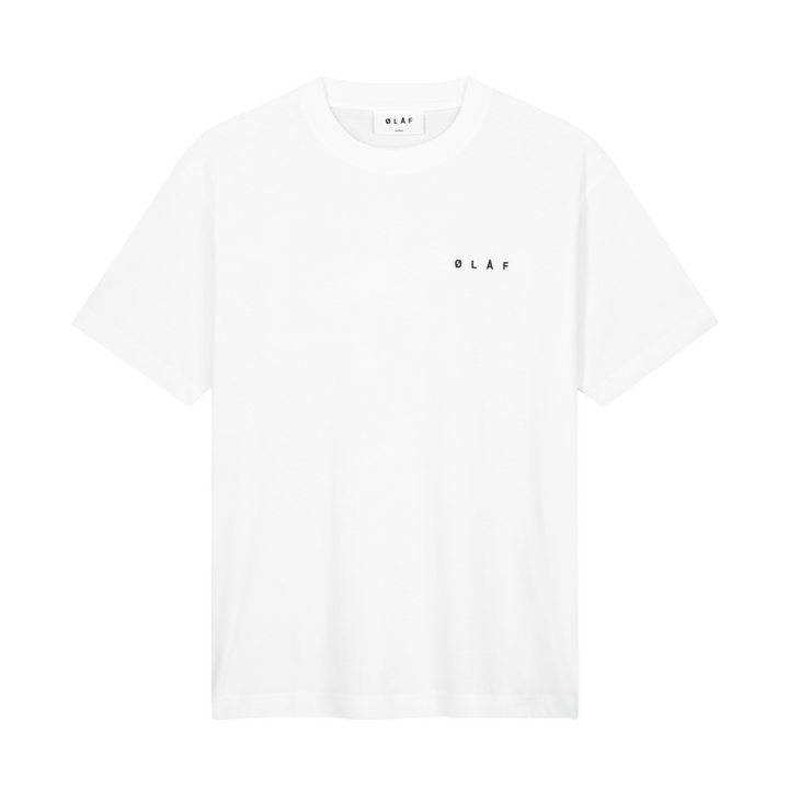 Graphite Tee - Optical White