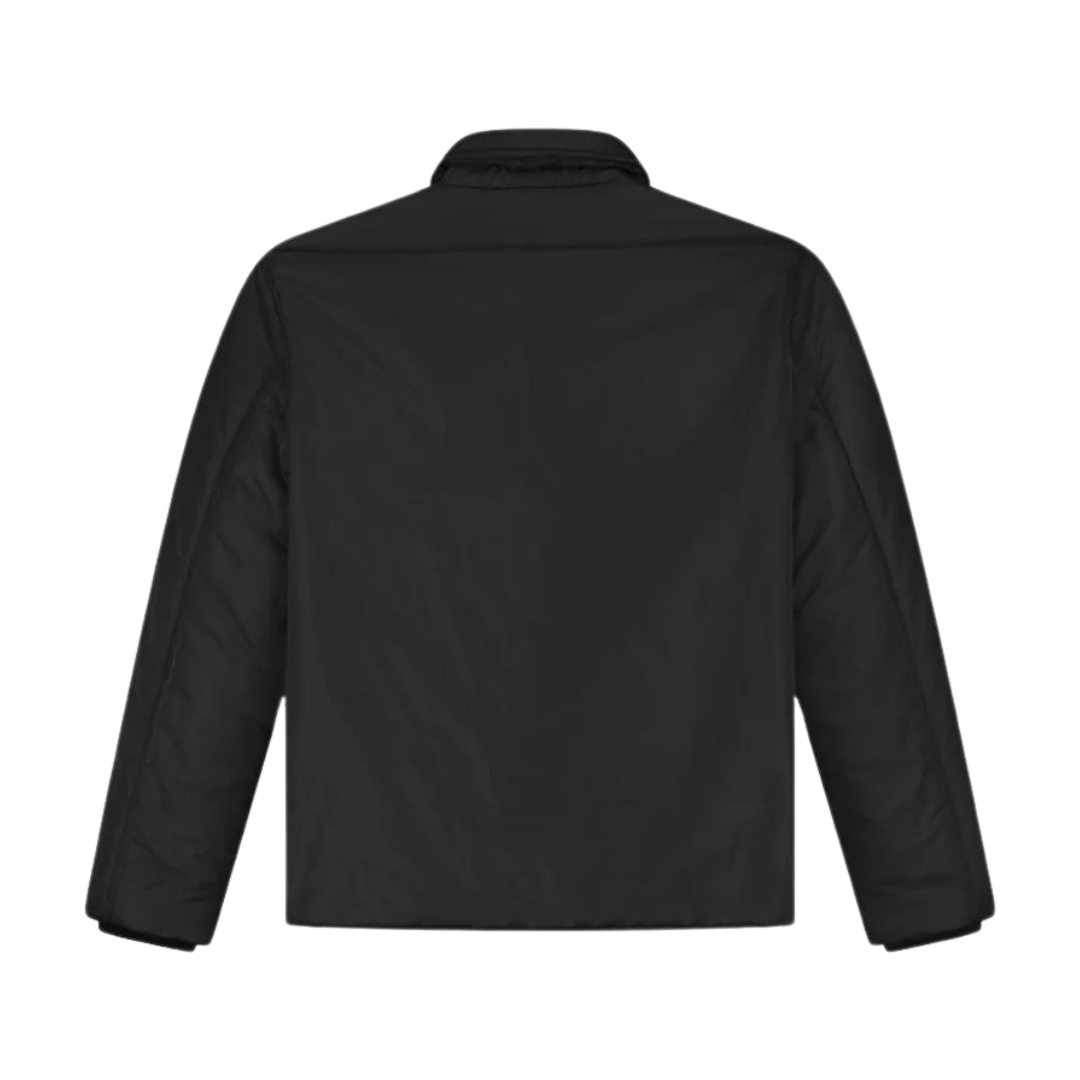 Padded Coach Jacket - Black