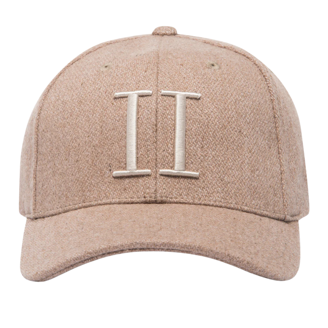 Wool ll Baseball Cap - Dark Sand/Ivory