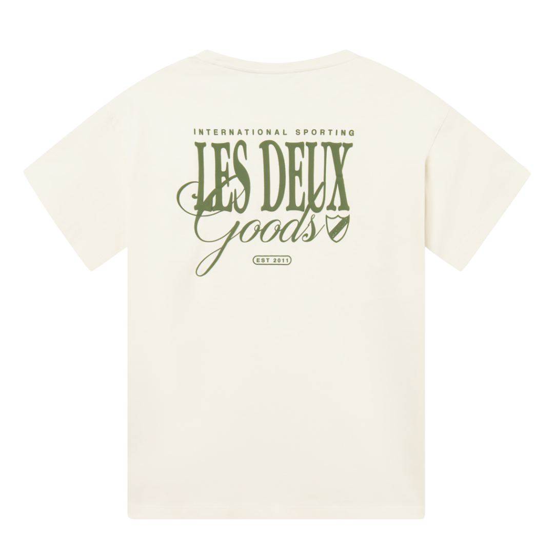 Goods T-Shirt - White\Smoke Green